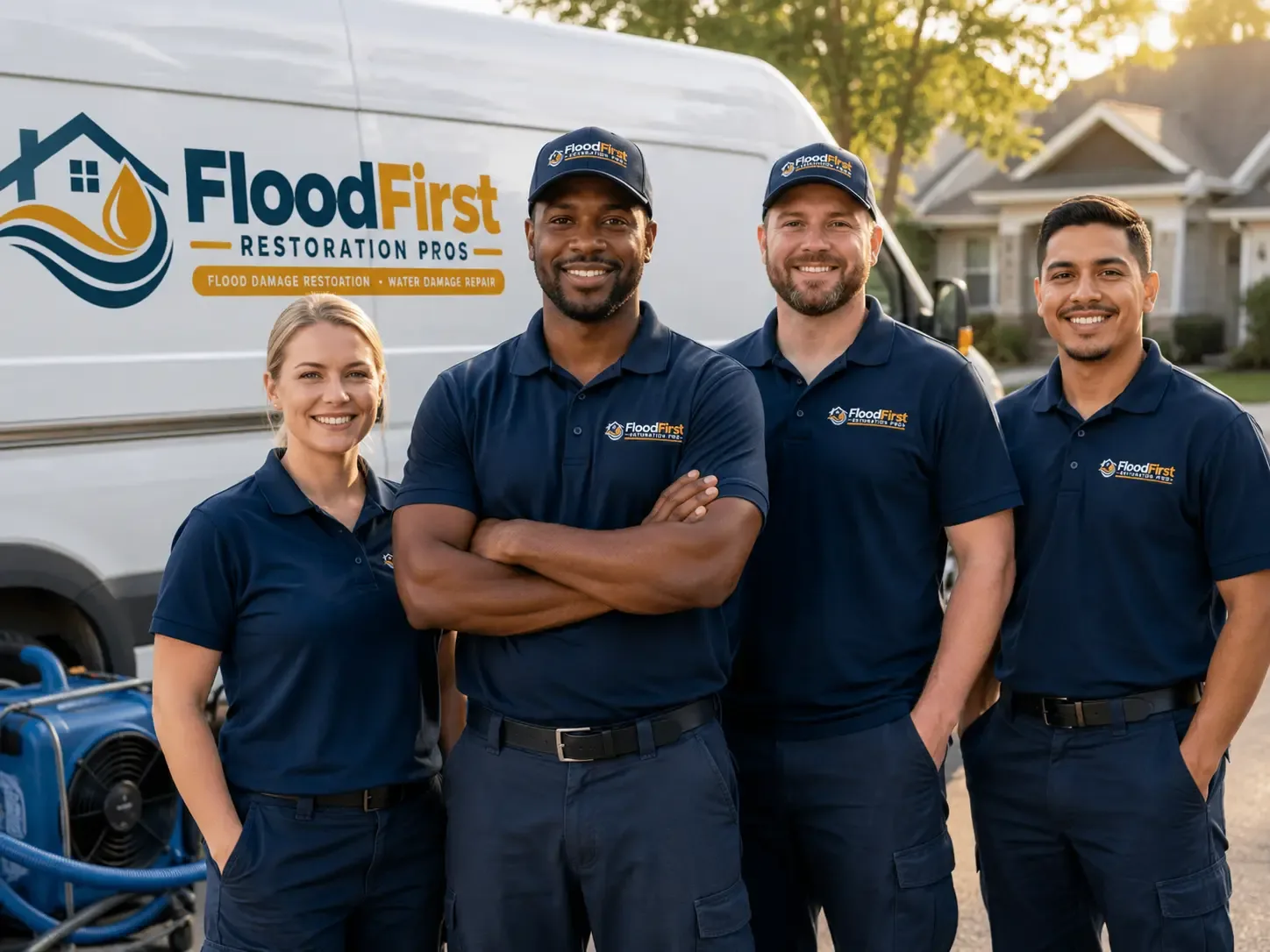 Flood Damage Restoration company in Larwill, IN