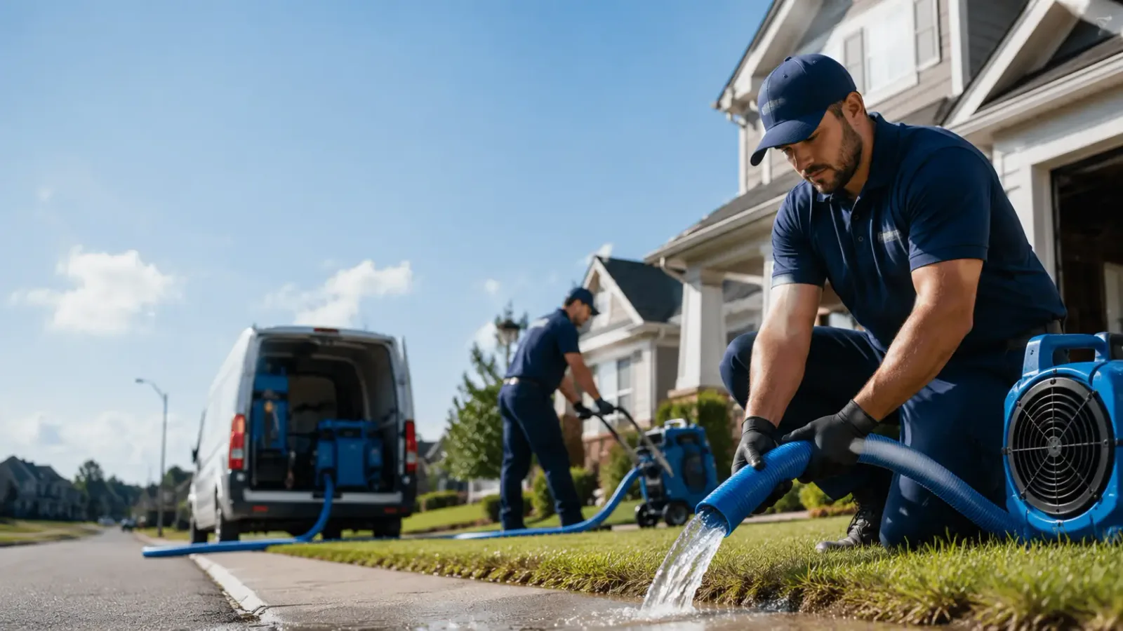 Flood Damage Restoration in Larwill, IN